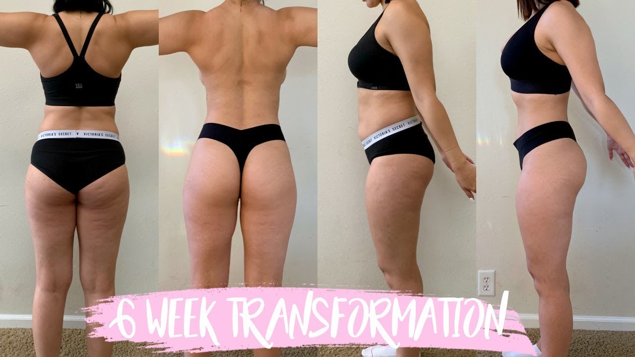 MY 6 WEEK BODY TRANSFORMATION FITNESS JOURNEY Inspire Health And 