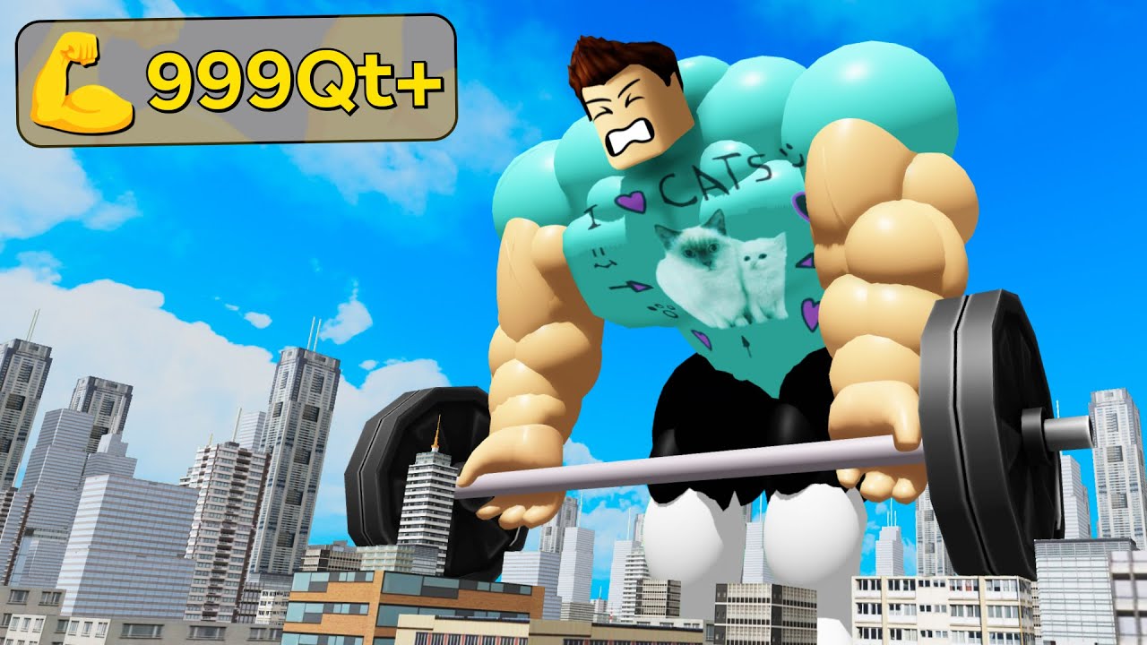 I lifted the MAX WEIGHT in Roblox Fitness Simulator - Inspire Health