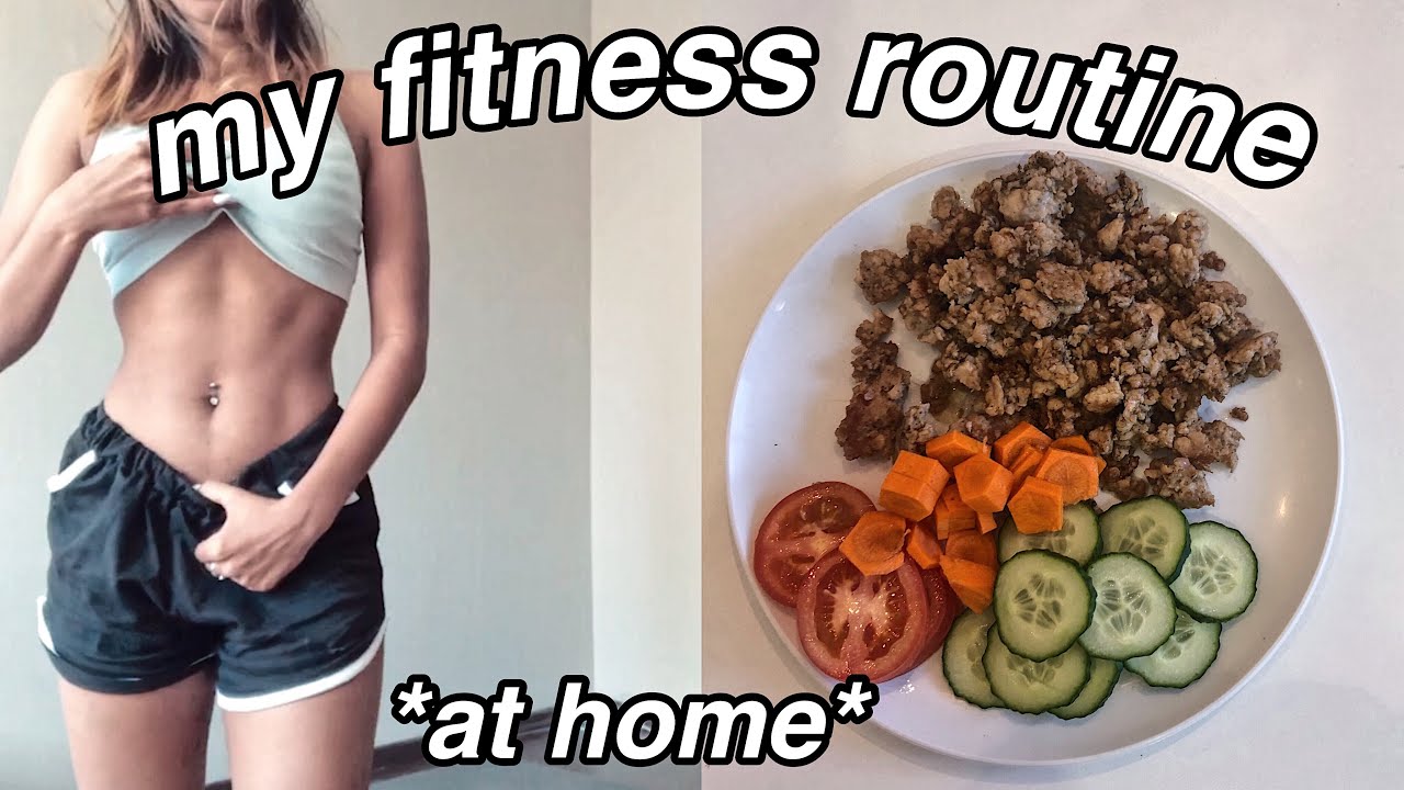 my fitness routine || what I eat + workout - Inspire Health and Fitness